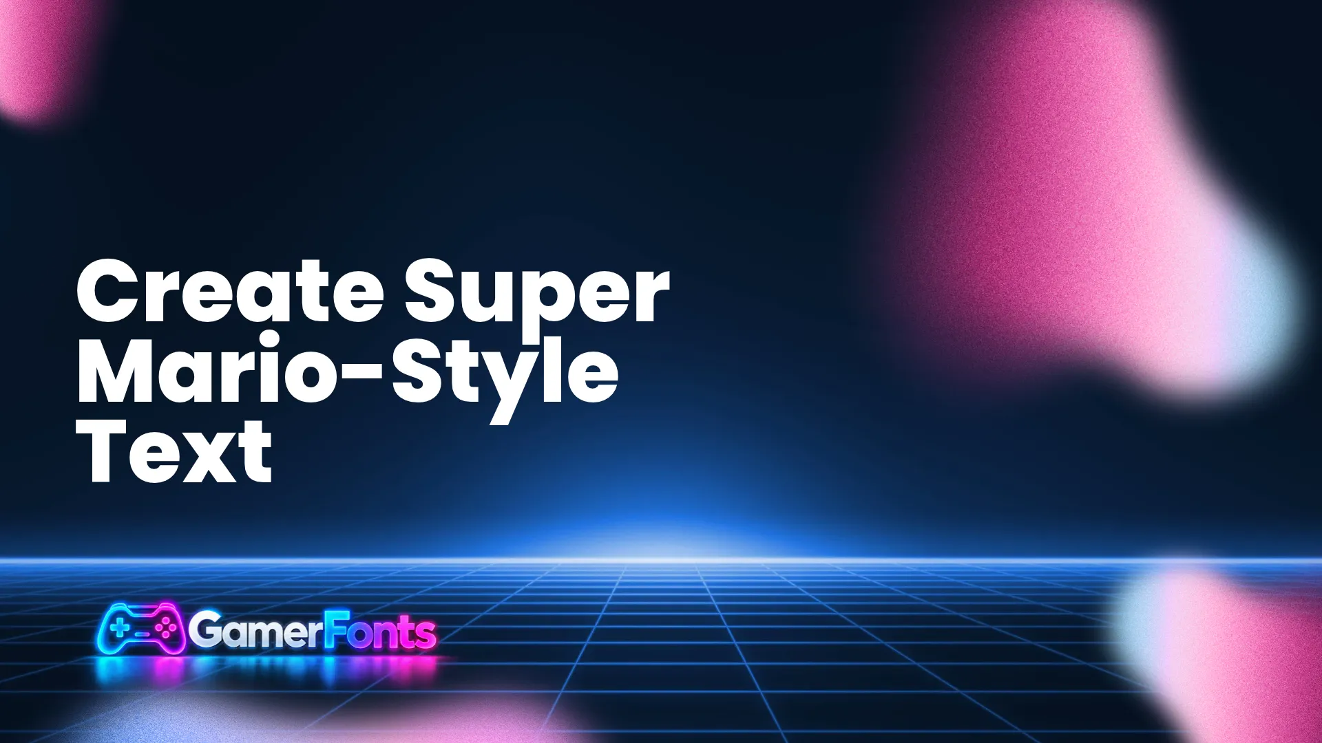 Create Super Mario-Style Text